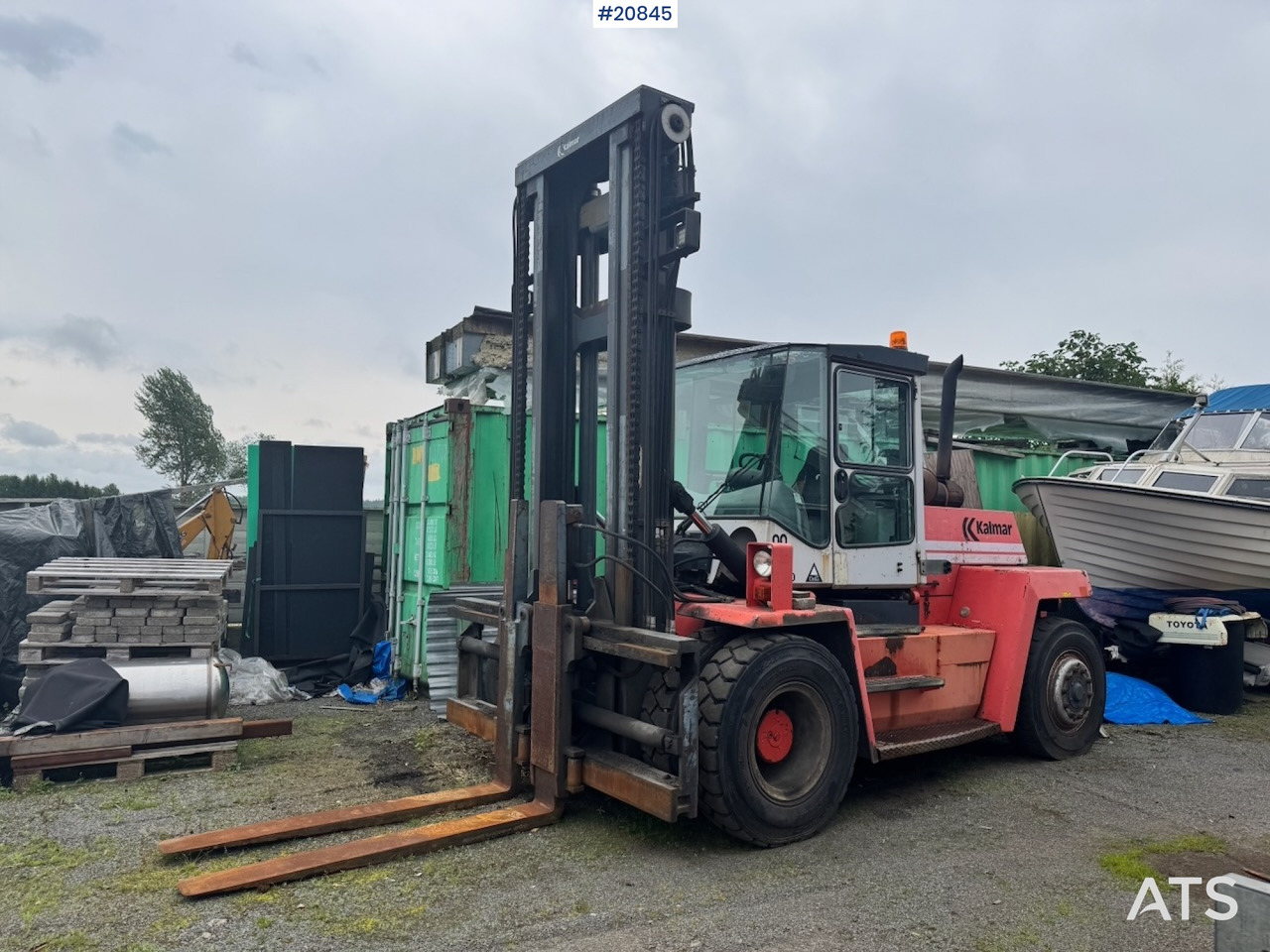 Kalmar DCD 120-6 - מלגזת סולר: תמונה 2 Kalmar DCD 120-6 - מלגזת סולר: תמונה 2
