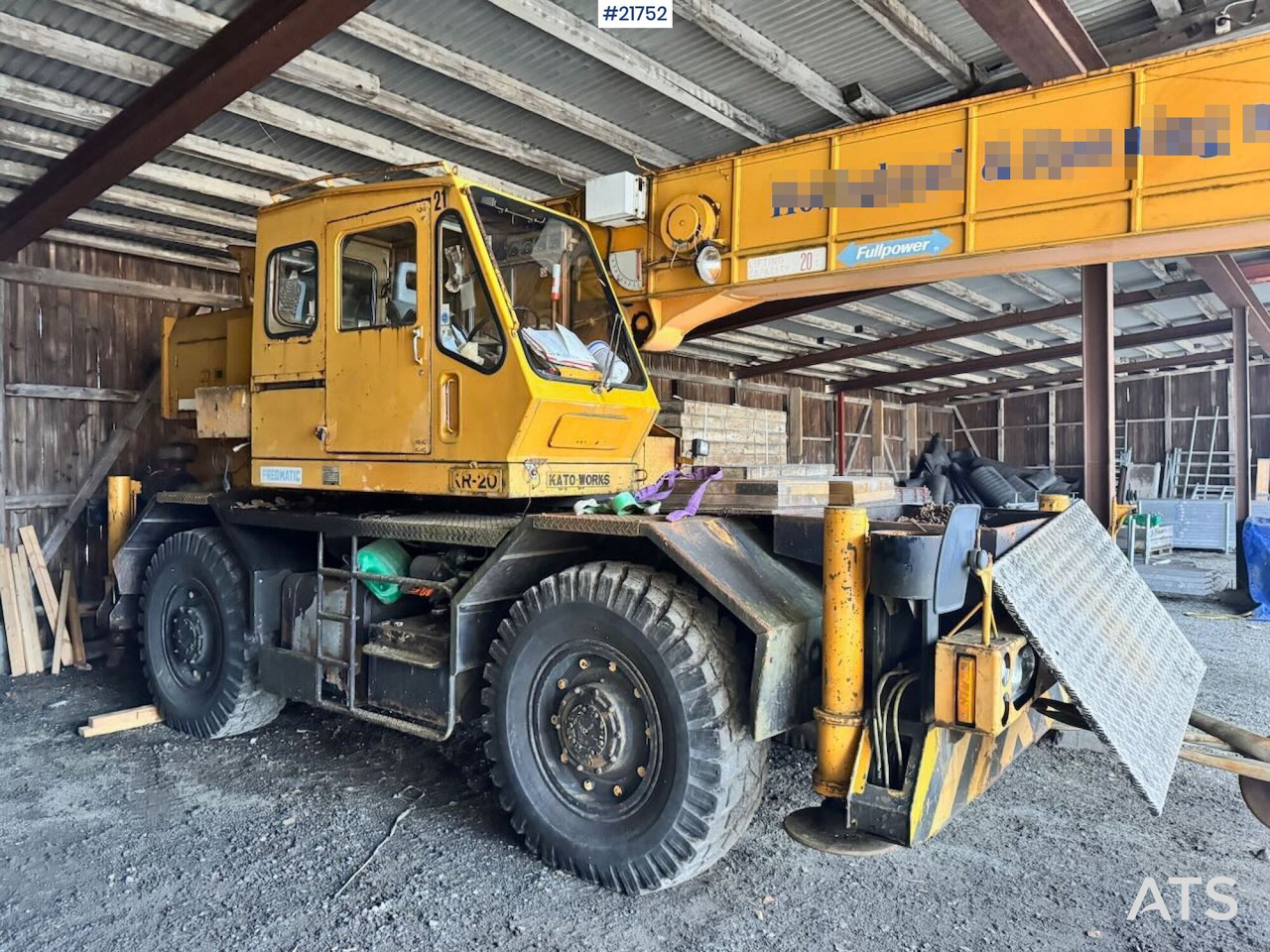 Kato KR-20 - עגורן נייד: תמונה 4 Kato KR-20 - עגורן נייד: תמונה 4