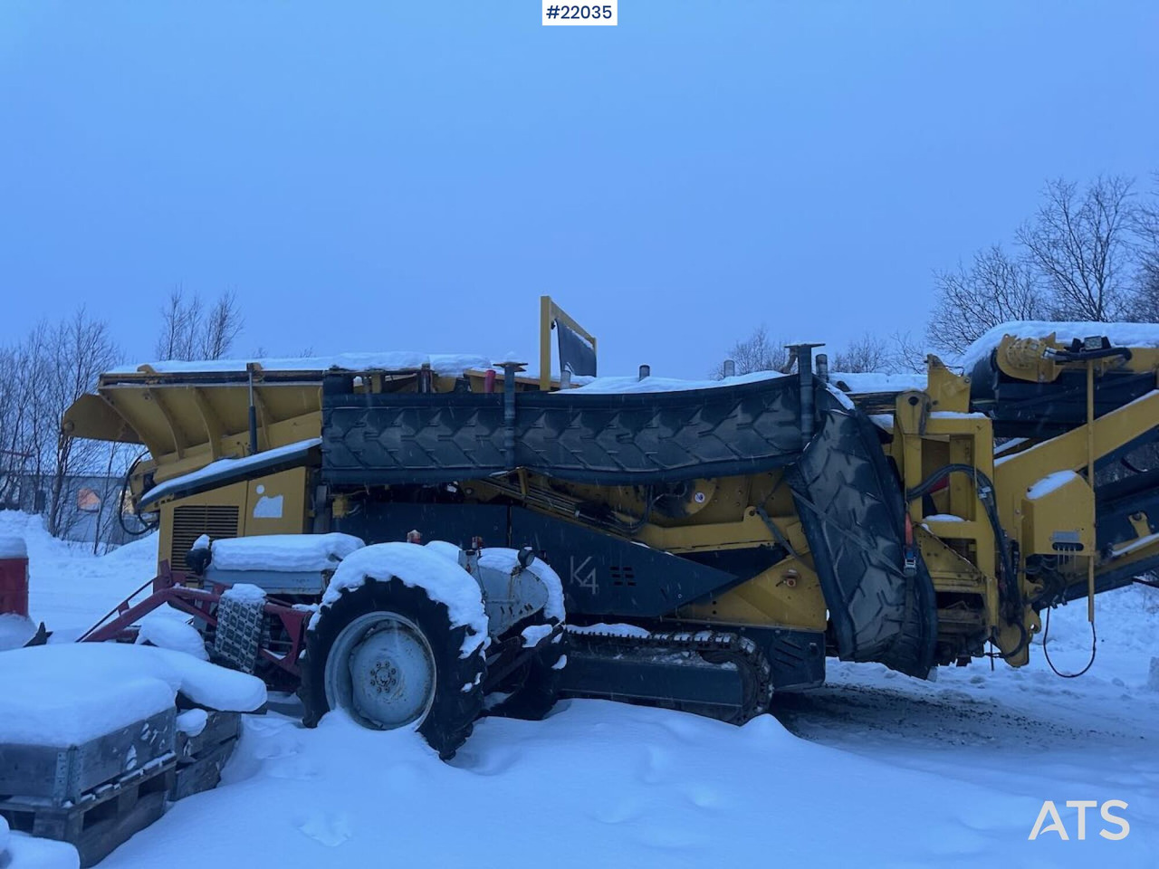 Keestrack K4 - מגרסה ניידת: תמונה 4 Keestrack K4 - מגרסה ניידת: תמונה 4