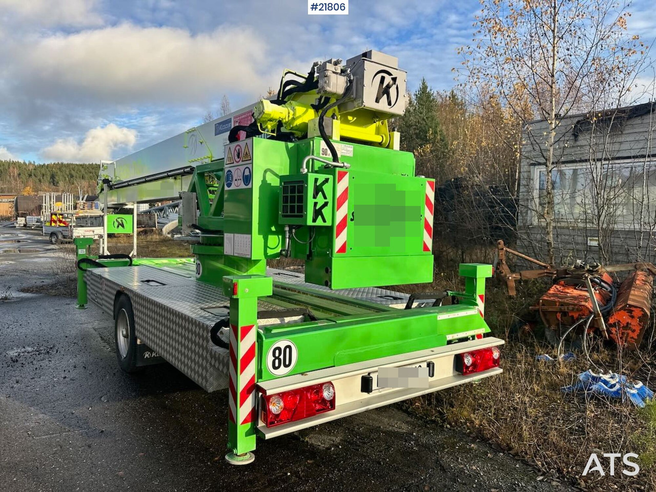 Klaas K21-30 Byggekran. 340 timer! - מנוף הקמה עצמית: תמונה 5 Klaas K21-30 Byggekran. 340 timer! - מנוף הקמה עצמית: תמונה 5