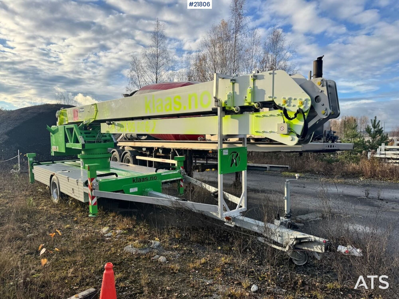 Klaas K21-30 Byggekran. 340 timer! - מנוף הקמה עצמית: תמונה 1 Klaas K21-30 Byggekran. 340 timer! - מנוף הקמה עצמית: תמונה 1