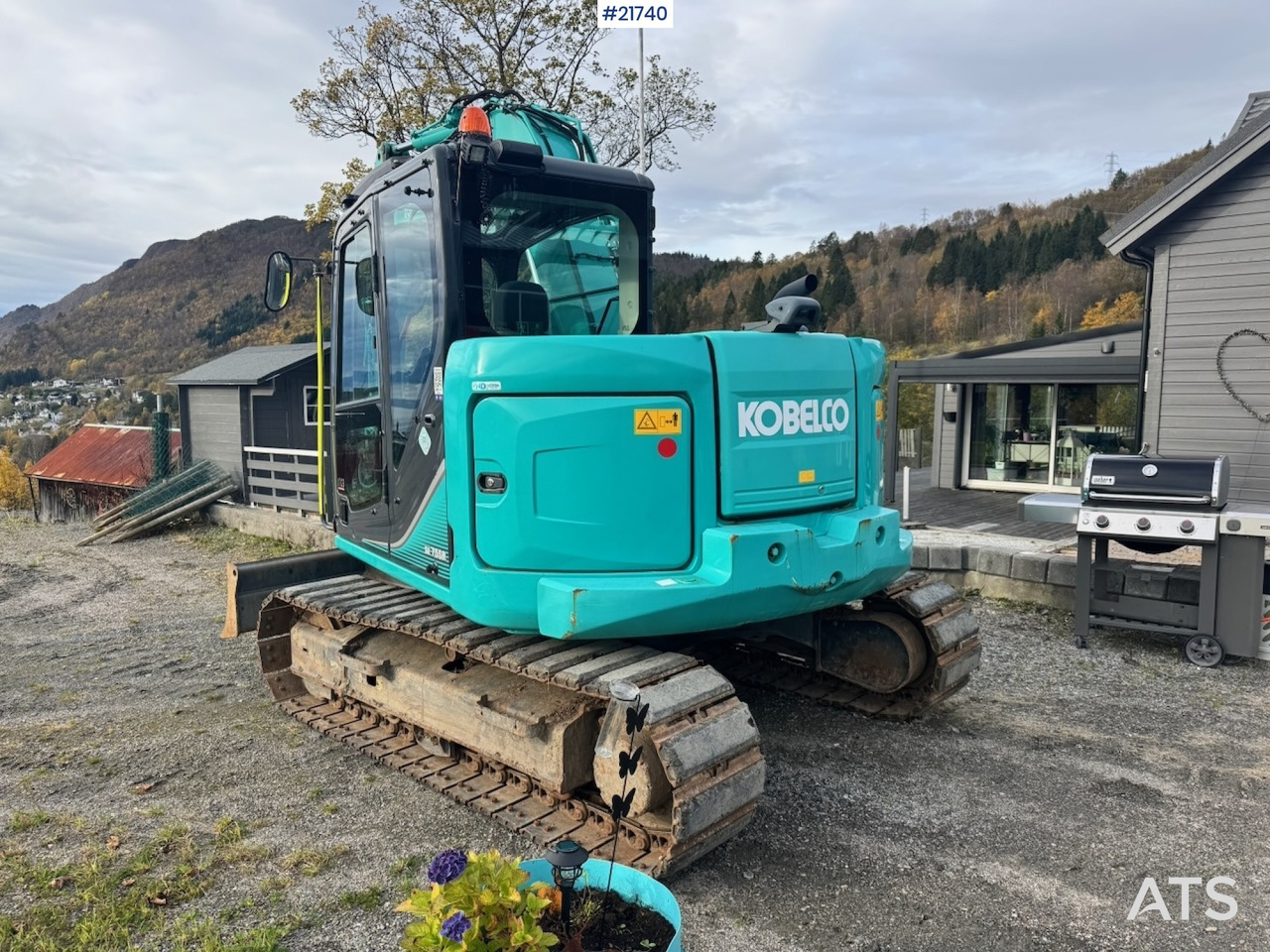 Kobelco 2018 Kobelco SK75SR-3E m/ Rototilt, 2 skuffer og Klype. 1850 timer! - מחפר סורק: תמונה 5 Kobelco 2018 Kobelco SK75SR-3E m/ Rototilt, 2 skuffer og Klype. 1850 timer! - מחפר סורק: תמונה 5