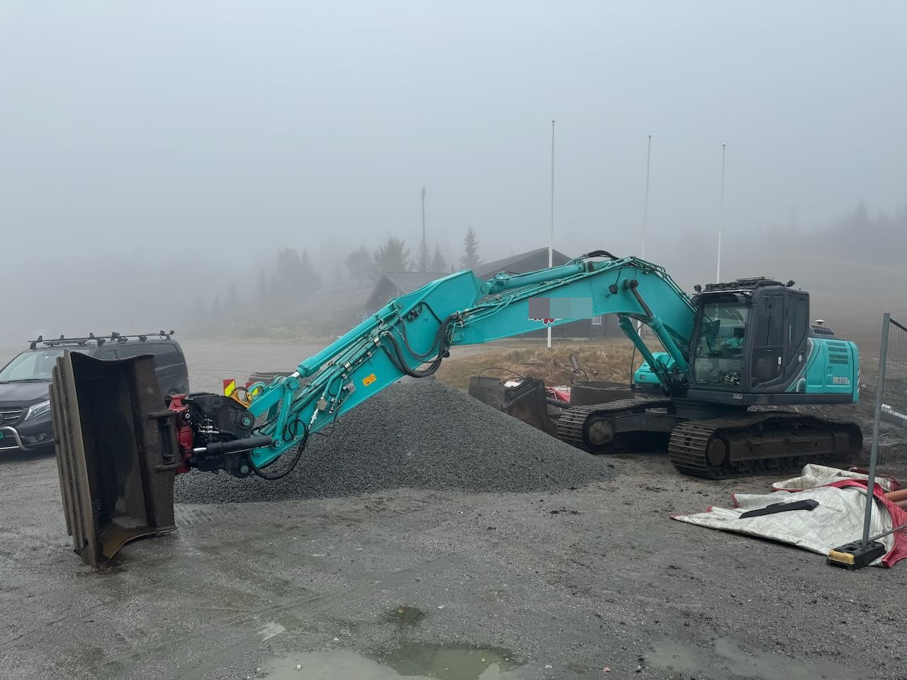 Kobelco SK210LC-10 Beltegraver m/ pusseskuffe, tilt og GPS - מחפר סורק: תמונה 2 Kobelco SK210LC-10 Beltegraver m/ pusseskuffe, tilt og GPS - מחפר סורק: תמונה 2