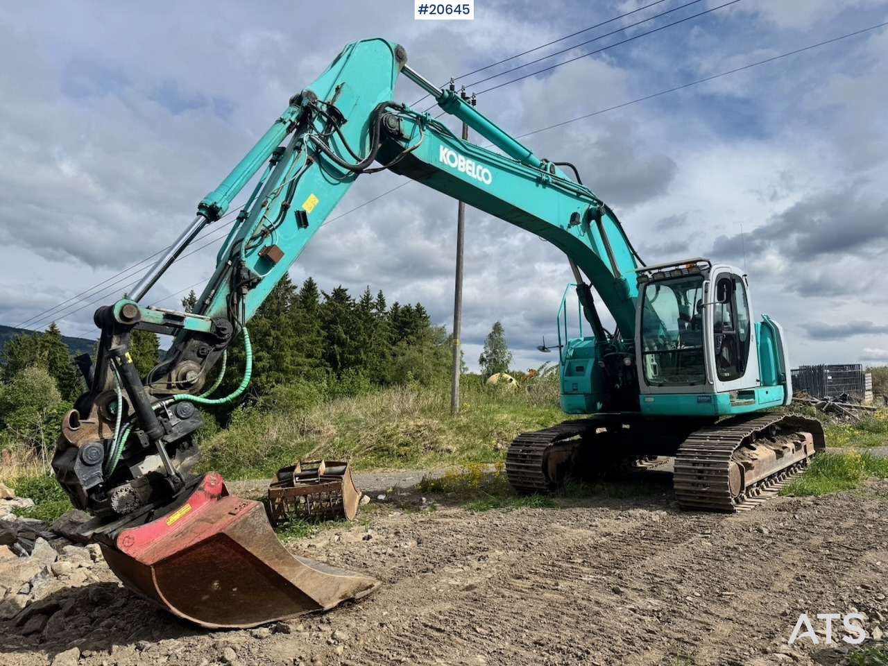 Kobelco SK235SR - מחפר: תמונה 1 Kobelco SK235SR - מחפר: תמונה 1
