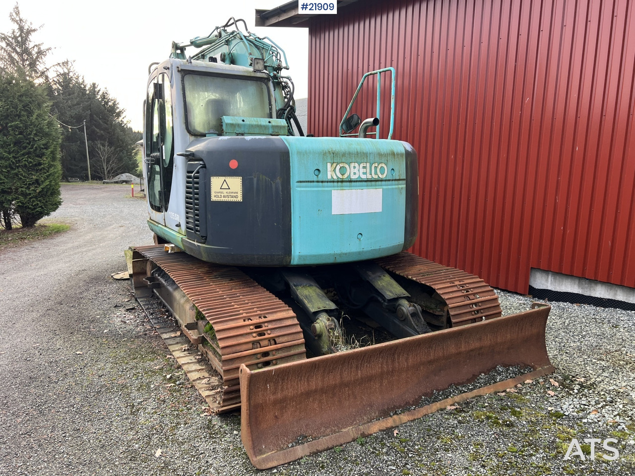 Kobelco sk135SRLC m/ pusseskuffe og graveskuffe - מחפר סורק: תמונה 5 Kobelco sk135SRLC m/ pusseskuffe og graveskuffe - מחפר סורק: תמונה 5