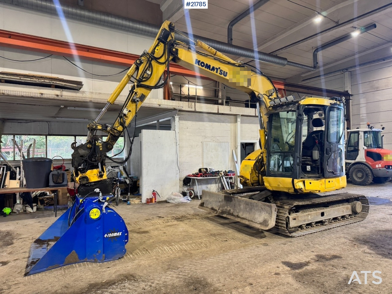 Komatsu 2013 Komatsu PC78US-8 Beltegraver m/ Rototilt og 2 skuffer. - מחפר סורק: תמונה 2 Komatsu 2013 Komatsu PC78US-8 Beltegraver m/ Rototilt og 2 skuffer. - מחפר סורק: תמונה 2