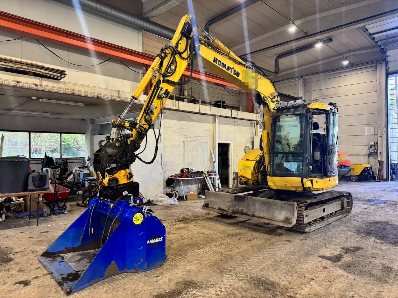 Komatsu 2013 Komatsu PC78US-8 Beltegraver m/ Rototilt og 2 skuffer. - מחפר סורק: תמונה 1 Komatsu 2013 Komatsu PC78US-8 Beltegraver m/ Rototilt og 2 skuffer. - מחפר סורק: תמונה 1