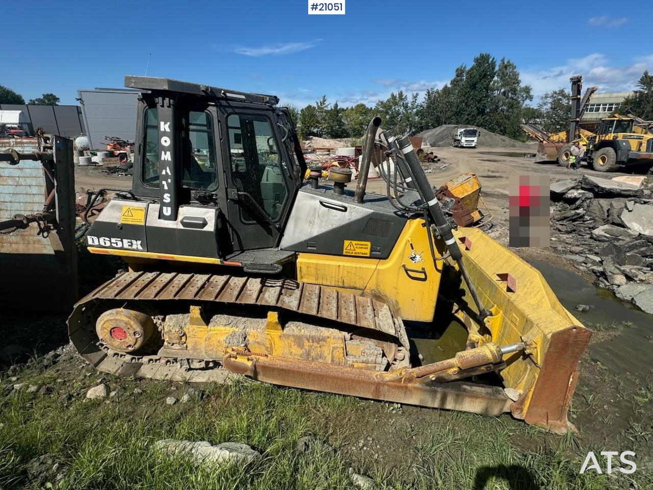 Komatsu D65EX - דחפור: תמונה 5 Komatsu D65EX - דחפור: תמונה 5