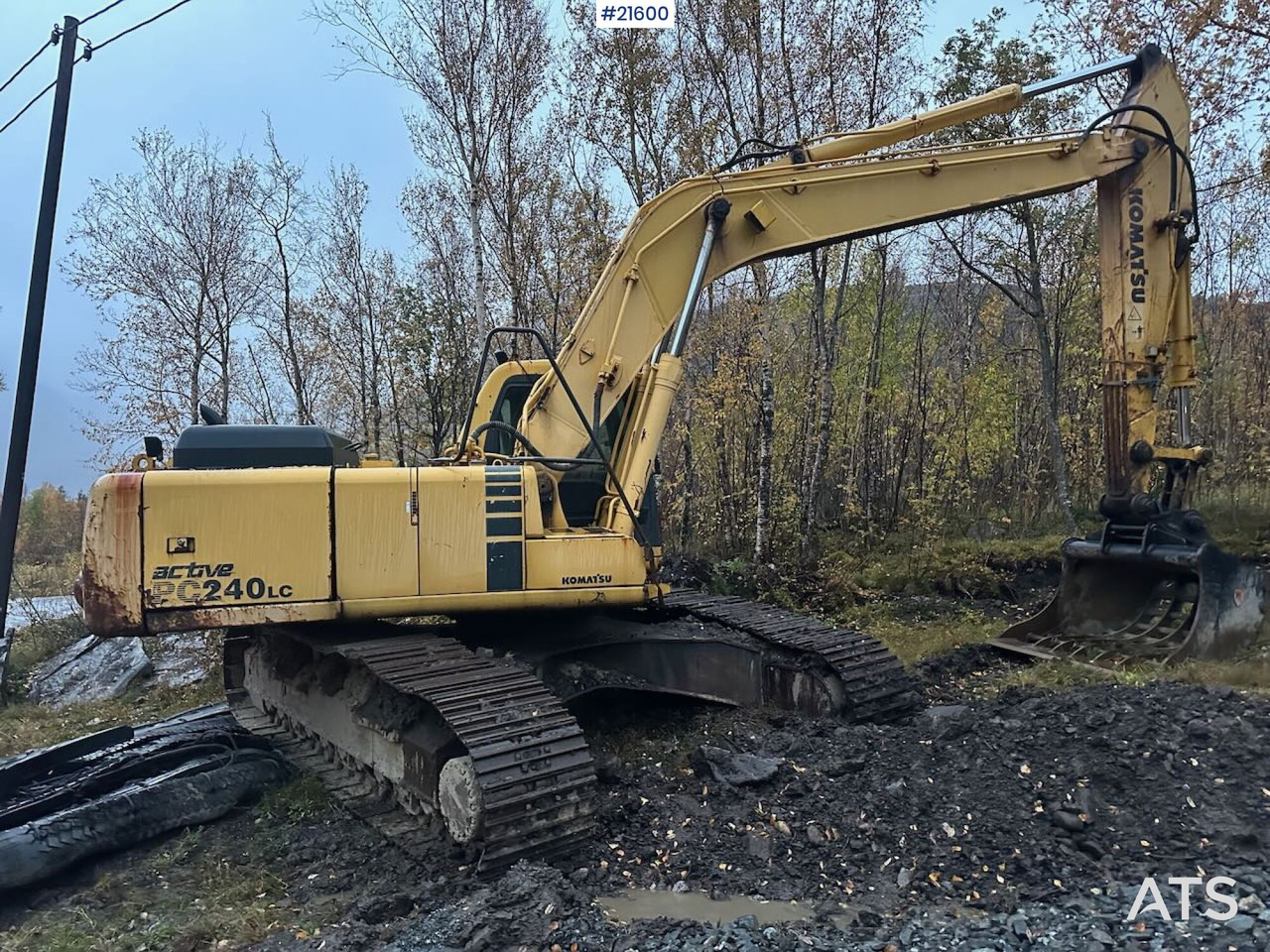 Komatsu PC240LC gravemaskin - מחפר סורק: תמונה 2 Komatsu PC240LC gravemaskin - מחפר סורק: תמונה 2