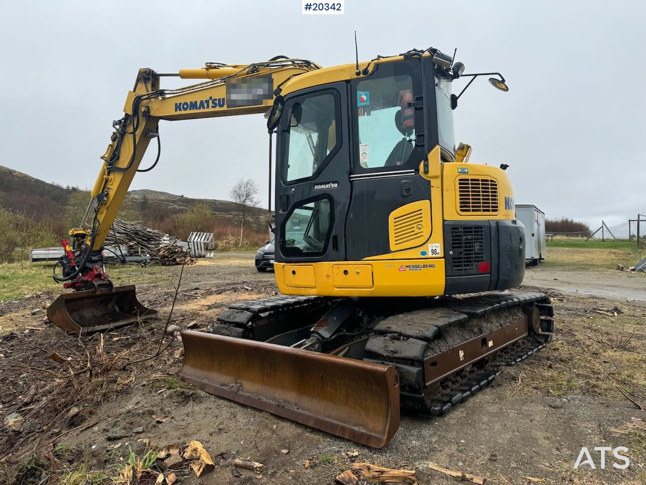 Komatsu PC78US-8 - מחפר: תמונה 5 Komatsu PC78US-8 - מחפר: תמונה 5