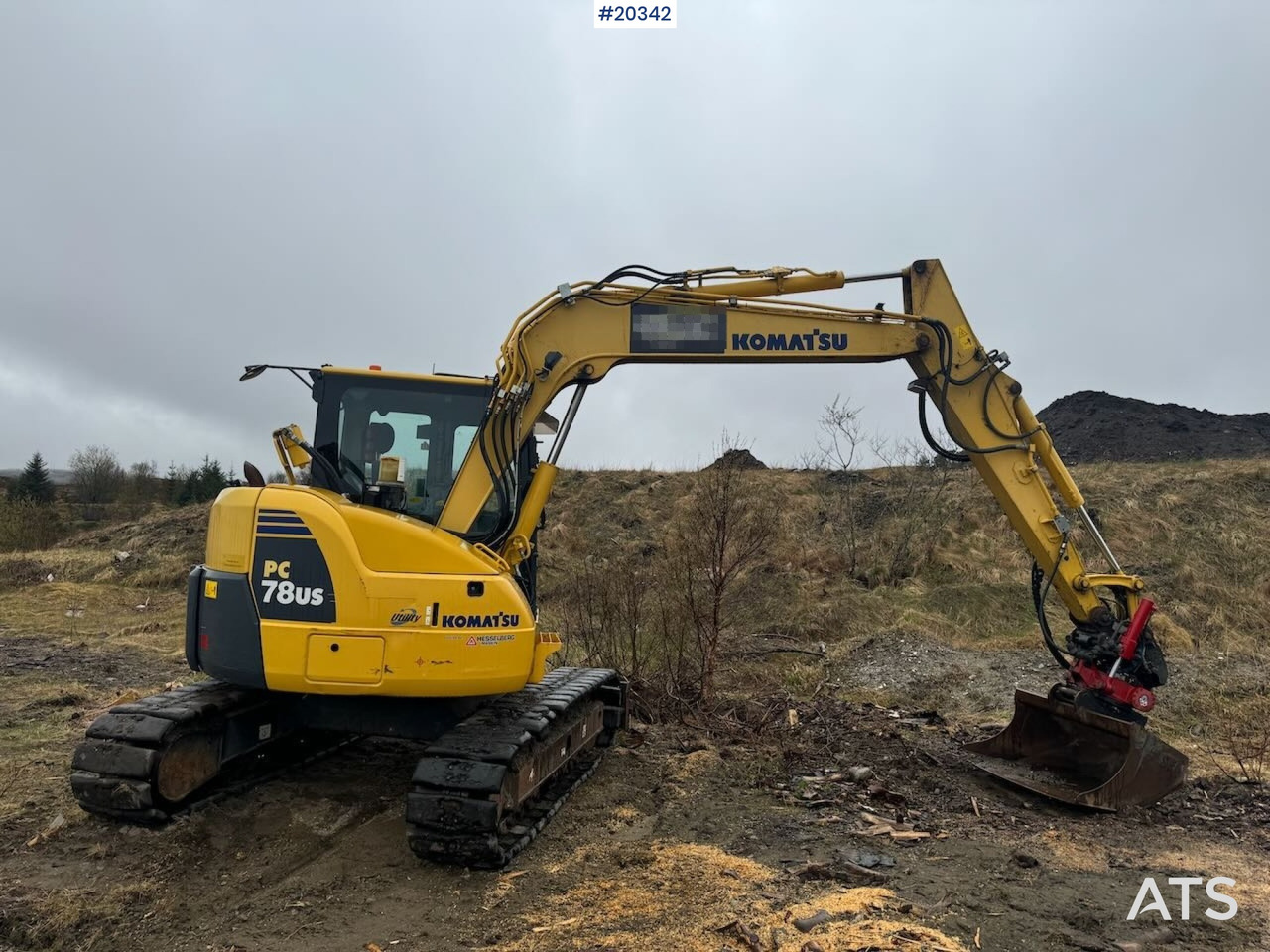 Komatsu PC78US-8 - מחפר: תמונה 2 Komatsu PC78US-8 - מחפר: תמונה 2