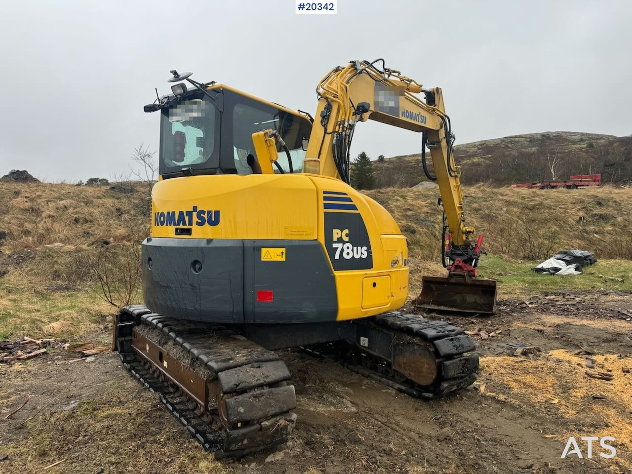 Komatsu PC78US-8 - מחפר: תמונה 3 Komatsu PC78US-8 - מחפר: תמונה 3