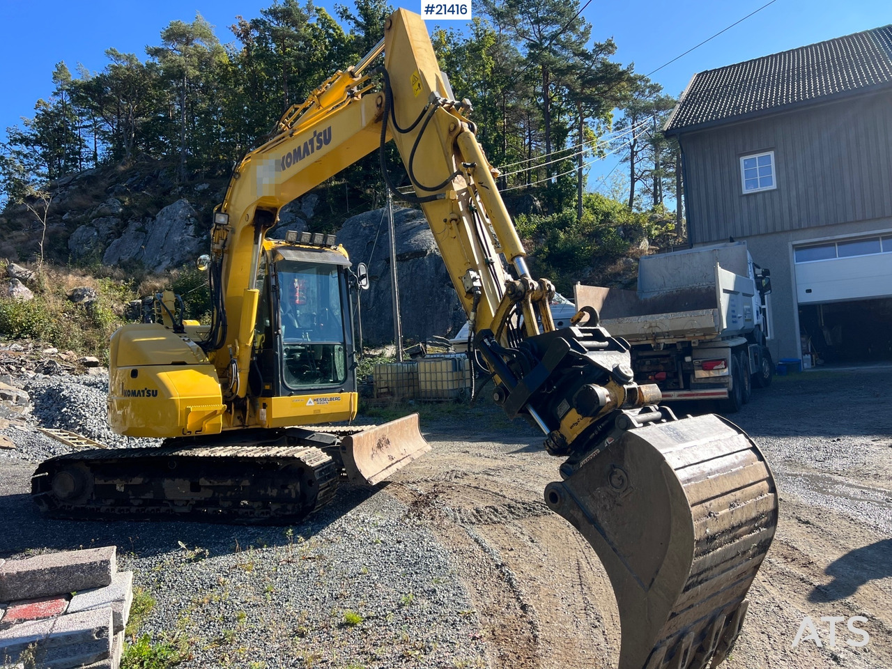 מחפר סורק Komatsu PC78US: תמונה 7
