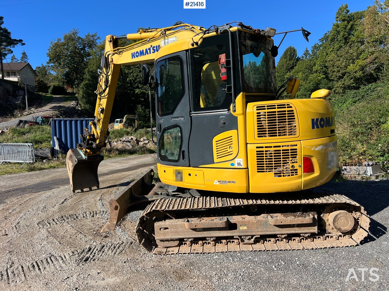 מחפר סורק Komatsu PC78US: תמונה 12