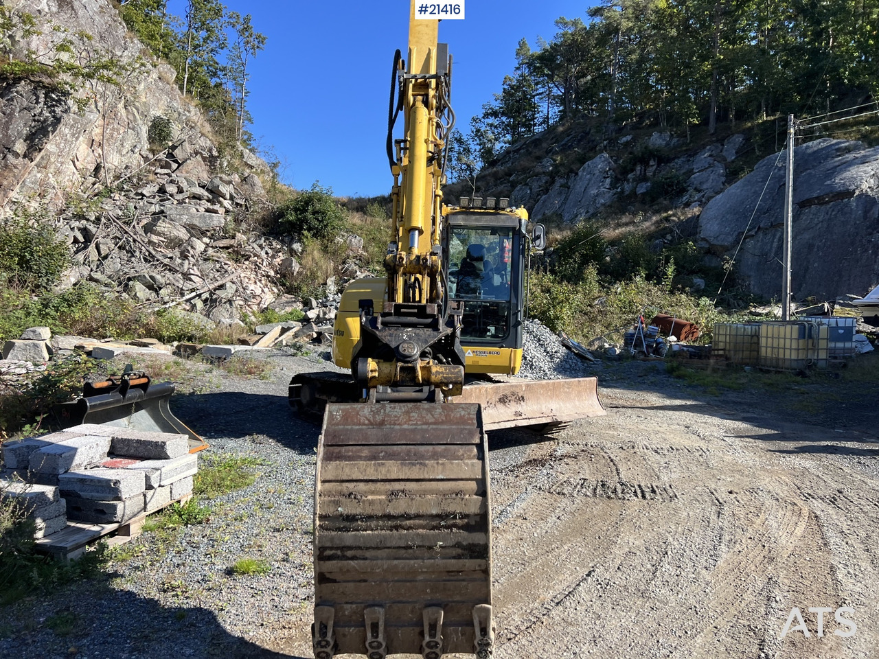 Komatsu PC78us Gravemaskin m/ Rototilt, pusseskuffe, smalskuffe og graveskuffe - מחפר סורק: תמונה 5 Komatsu PC78us Gravemaskin m/ Rototilt, pusseskuffe, smalskuffe og graveskuffe - מחפר סורק: תמונה 5