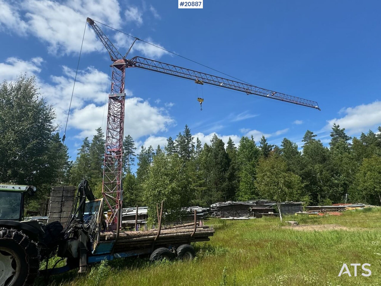 Krøll K35E Tårnkran - עגורן מגדל: תמונה 3 Krøll K35E Tårnkran - עגורן מגדל: תמונה 3