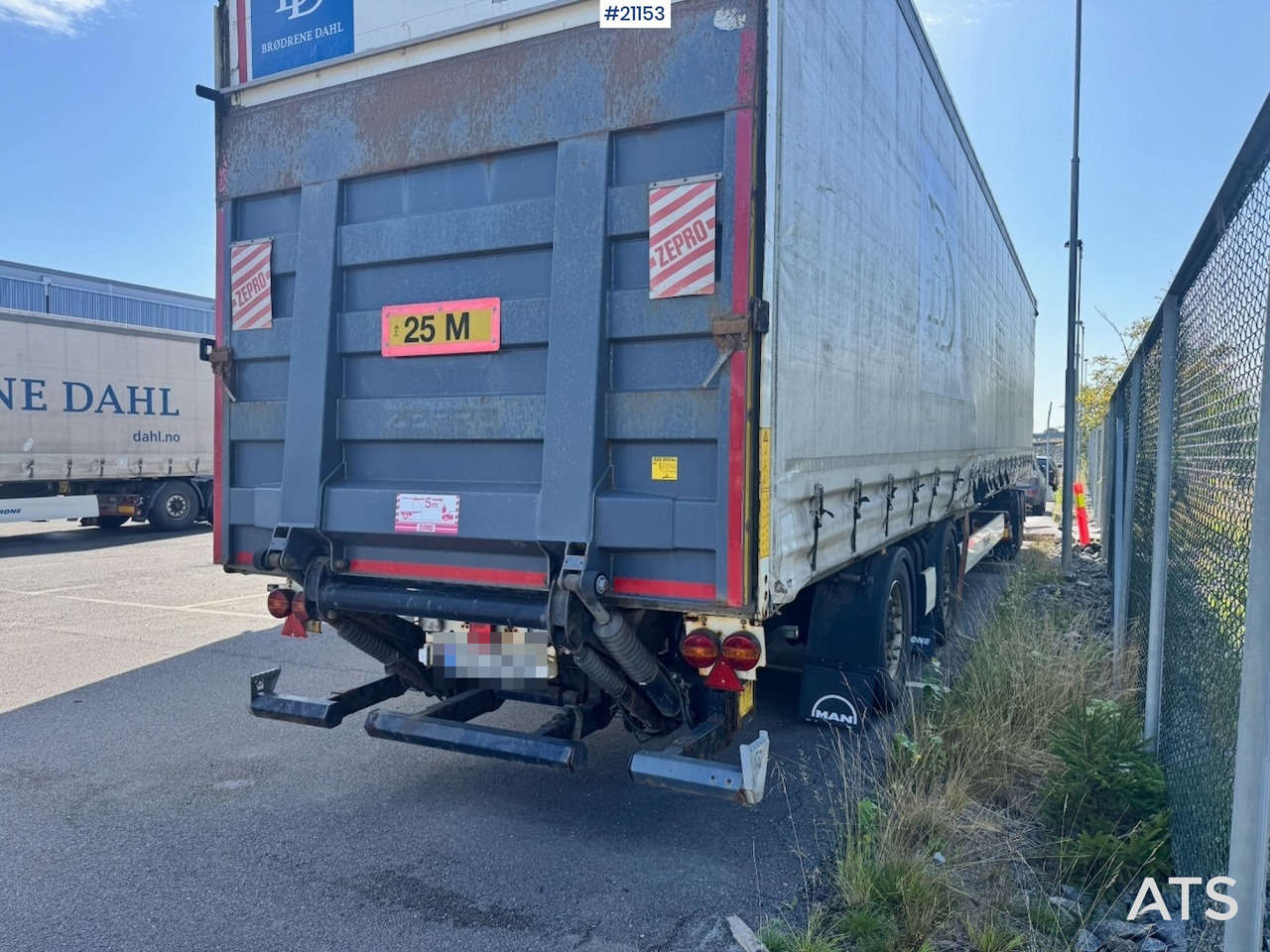 Krone Krone Citysemi - קרון נגרר עם וילונות צד: תמונה 4 Krone Krone Citysemi - קרון נגרר עם וילונות צד: תמונה 4