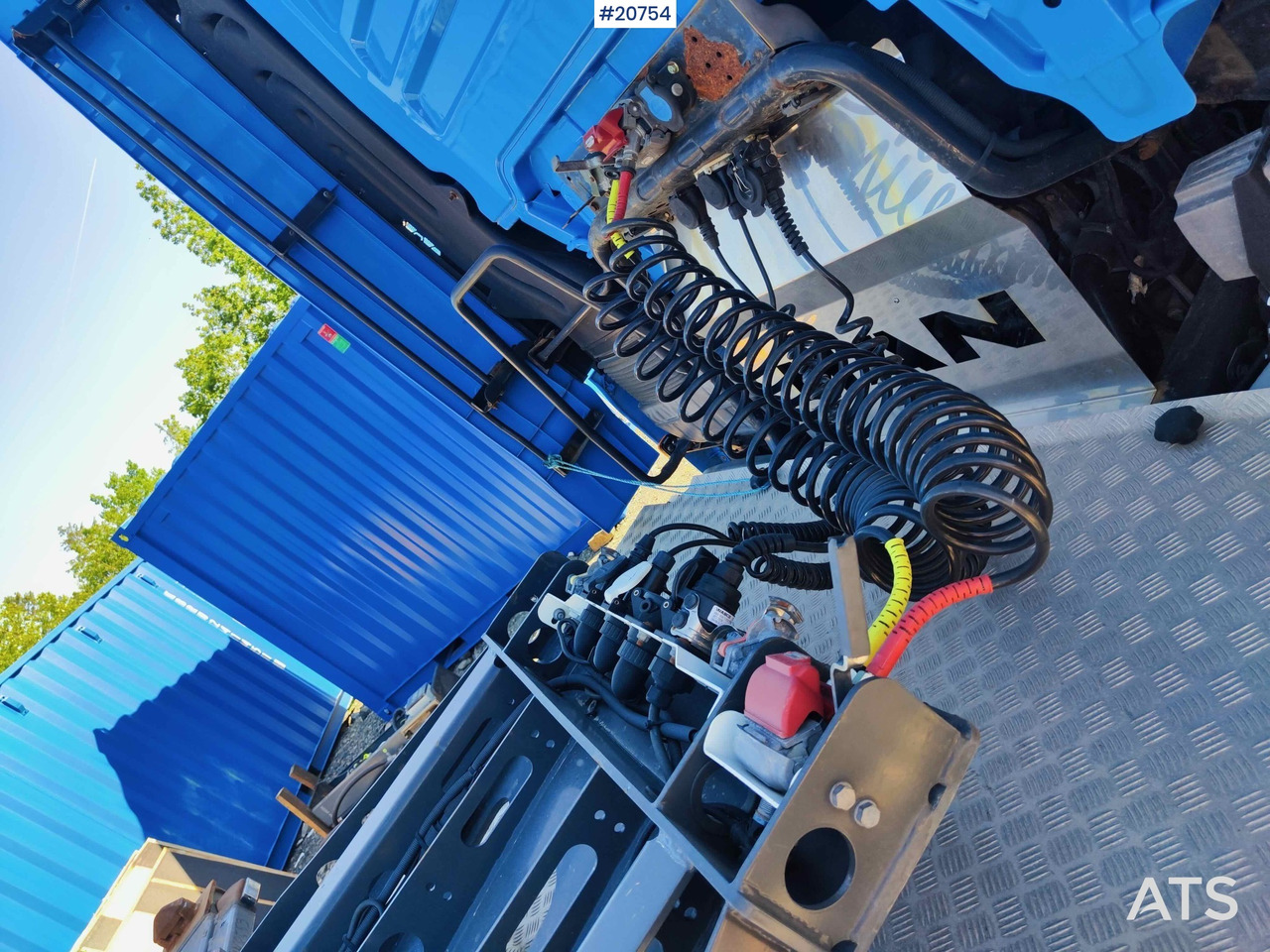 סמיטריילר מוביל מכולות/ החלפת גוף Krone containerhenger: תמונה 19