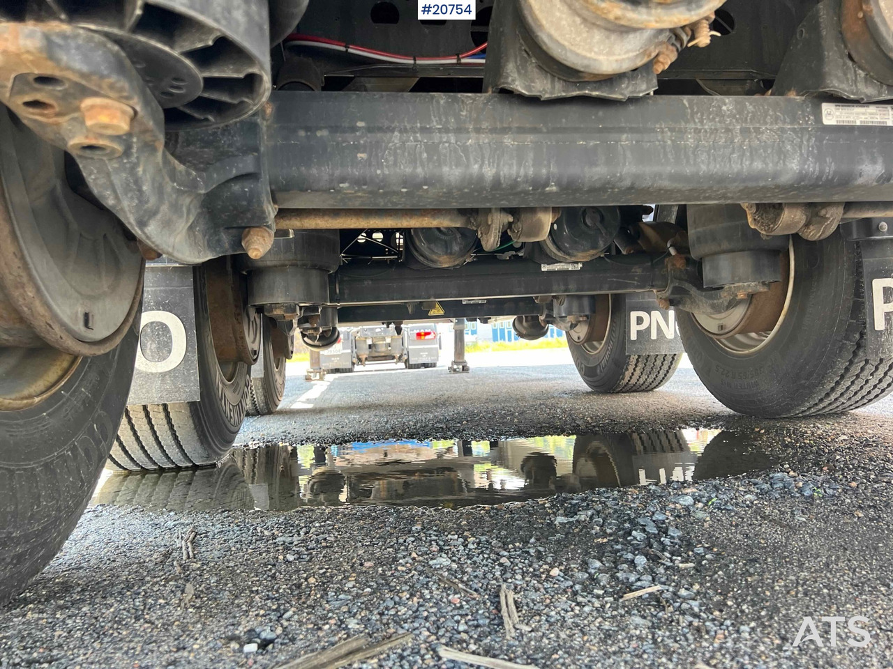 סמיטריילר מוביל מכולות/ החלפת גוף Krone containerhenger: תמונה 29