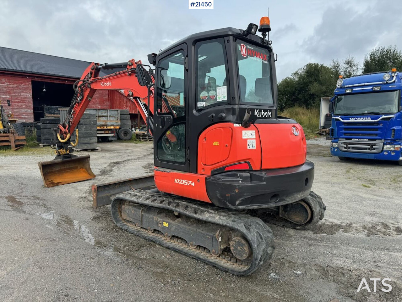 Kubota KX 057-4 - מחפר סורק: תמונה 3 Kubota KX 057-4 - מחפר סורק: תמונה 3