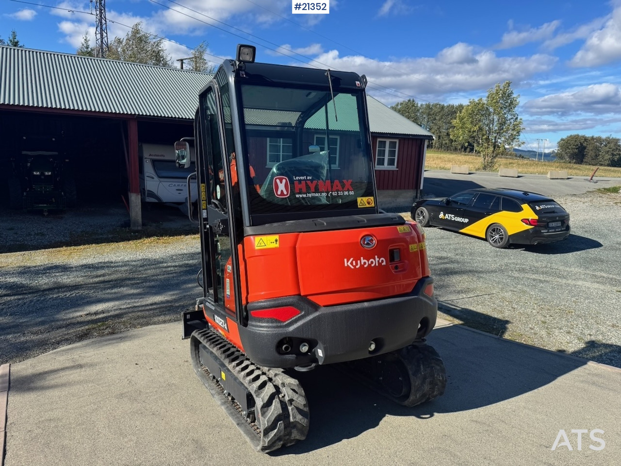 Kubota KX027-4 - מיני מחפר: תמונה 4 Kubota KX027-4 - מיני מחפר: תמונה 4