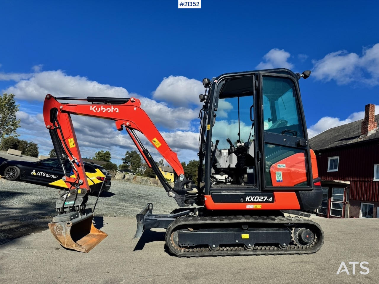 Kubota KX027-4 - מיני מחפר: תמונה 1 Kubota KX027-4 - מיני מחפר: תמונה 1