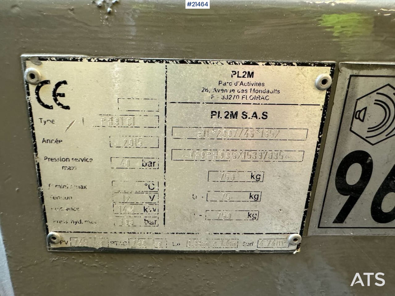 Lancy PH9TCL Gysepumpe - משאבת בטון נייחת: תמונה 4 Lancy PH9TCL Gysepumpe - משאבת בטון נייחת: תמונה 4