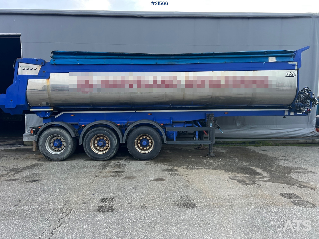 Langendorf 3 akslet asfaltsemi m/ Hydraulsik kapell - קרון נגרר עם מזהיר: תמונה 3 Langendorf 3 akslet asfaltsemi m/ Hydraulsik kapell - קרון נגרר עם מזהיר: תמונה 3