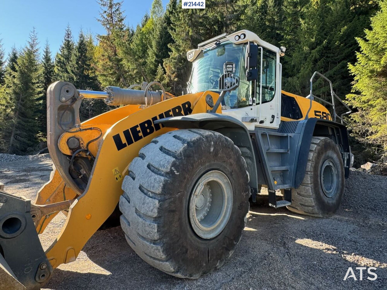 Liebherr L580 - מעמיס גלגלים: תמונה 4 Liebherr L580 - מעמיס גלגלים: תמונה 4