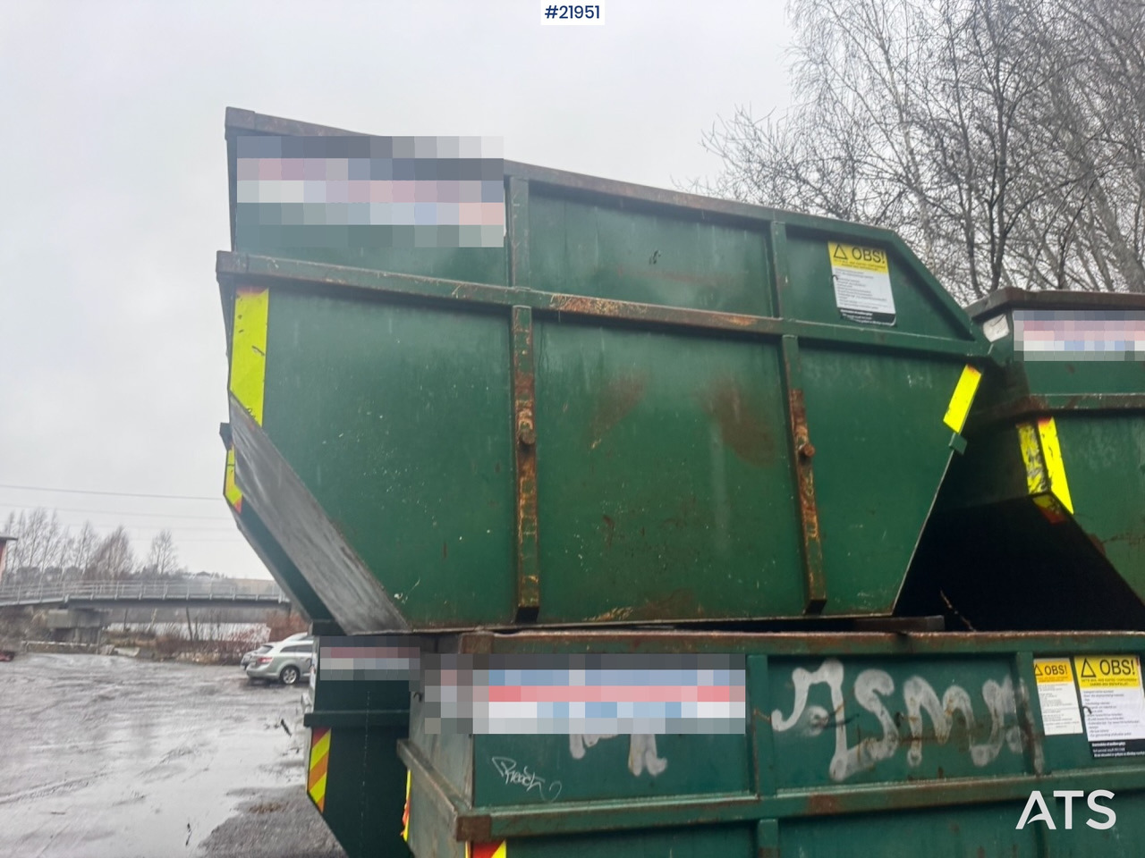Liftcontainer 10m3 - פח דילוג: תמונה 3 Liftcontainer 10m3 - פח דילוג: תמונה 3