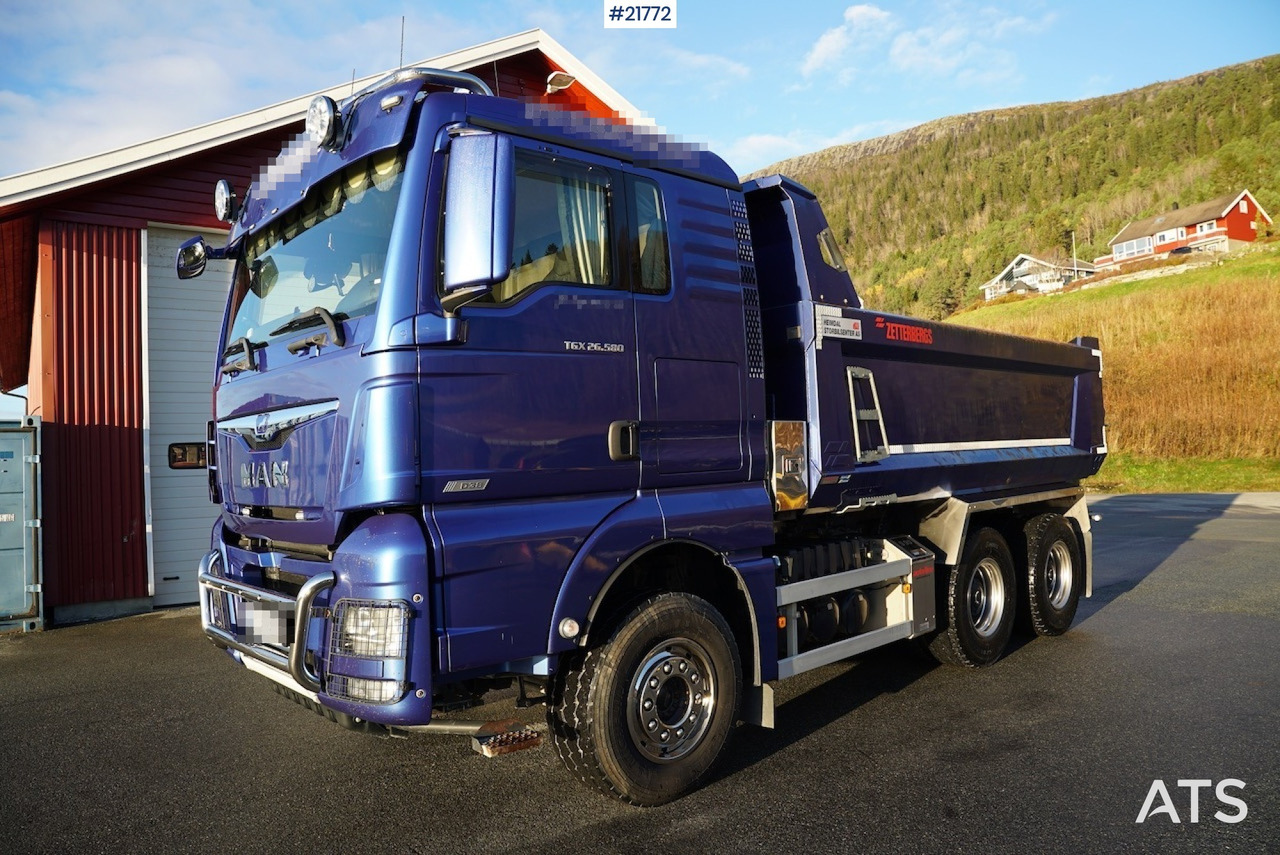 MAN 2018 Man TGX 26.580 6x4 tippbil med stålfjæring - מזהיר: תמונה 1 MAN 2018 Man TGX 26.580 6x4 tippbil med stålfjæring - מזהיר: תמונה 1