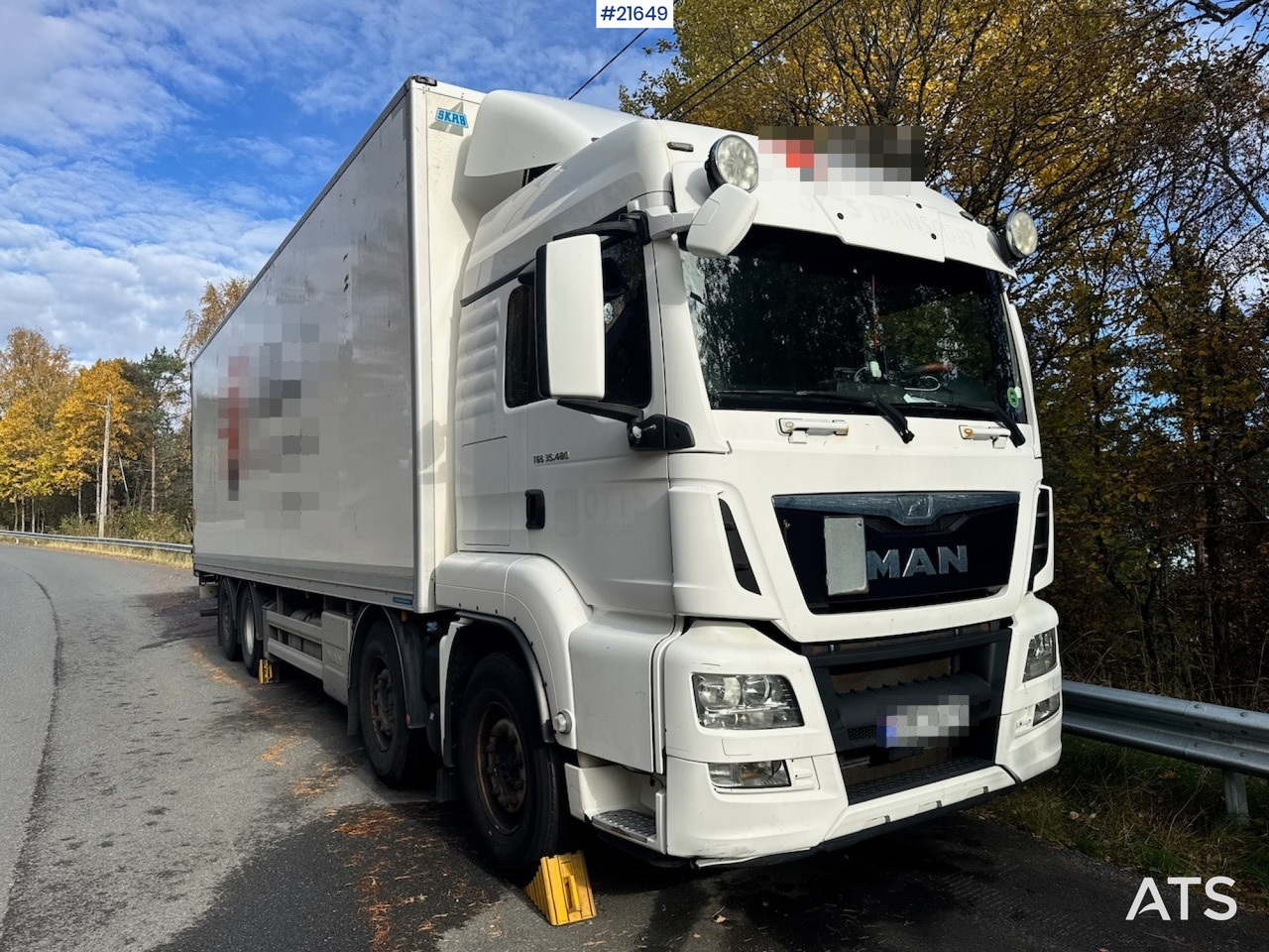 MAN MAN TGS 35.480 8x2 Skapbil m/ Full sideåpning. - משאית תיבה: תמונה 1 MAN MAN TGS 35.480 8x2 Skapbil m/ Full sideåpning. - משאית תיבה: תמונה 1