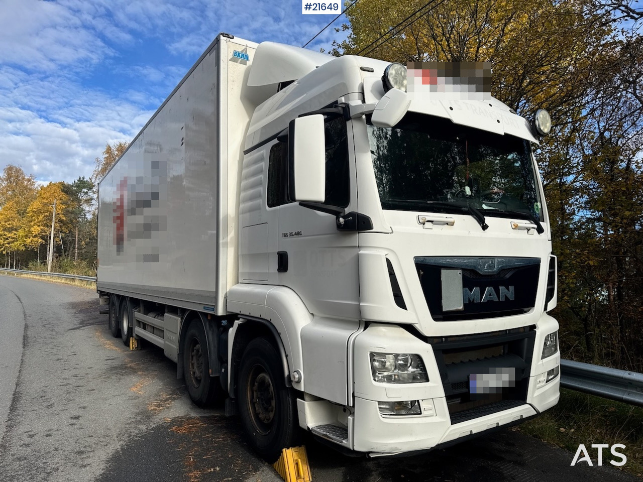 MAN MAN TGS 35.480 8x2 Skapbil m/ Full sideåpning. - משאית תיבה: תמונה 3 MAN MAN TGS 35.480 8x2 Skapbil m/ Full sideåpning. - משאית תיבה: תמונה 3