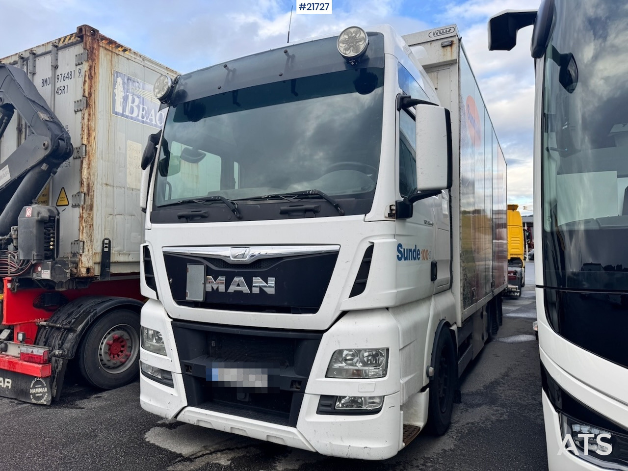 MAN MAN TGX 26.440 Skapbil m/ Full sideåpning. Rep objekt. - משאית תיבה: תמונה 5 MAN MAN TGX 26.440 Skapbil m/ Full sideåpning. Rep objekt. - משאית תיבה: תמונה 5