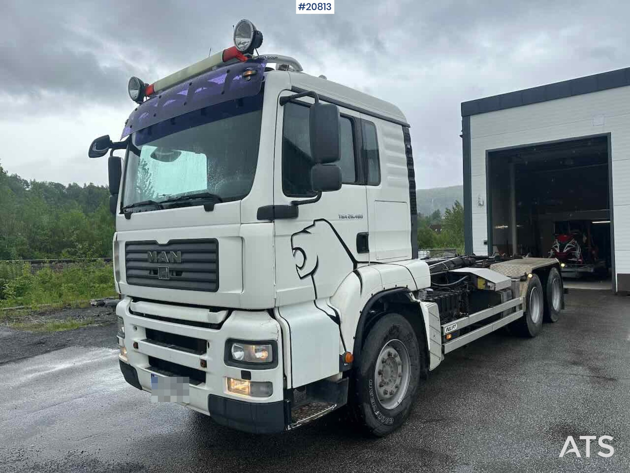 MAN TGA 26.480 - משאית הרמת וו: תמונה 2 MAN TGA 26.480 - משאית הרמת וו: תמונה 2