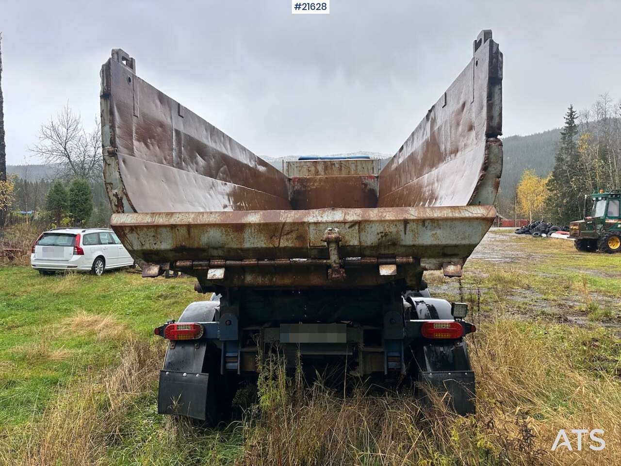 MAN TGA 28.530 6x2 trekkvogn m/ 1987 L.A.G Bree 3 akslet tippsemi SE VIDEO - יחידת טרקטור: תמונה 4 MAN TGA 28.530 6x2 trekkvogn m/ 1987 L.A.G Bree 3 akslet tippsemi SE VIDEO - יחידת טרקטור: תמונה 4