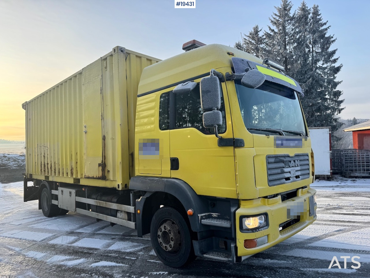 מוביל מכולות/ משאית החלפת גוף MAN TGM 15.280: תמונה 10