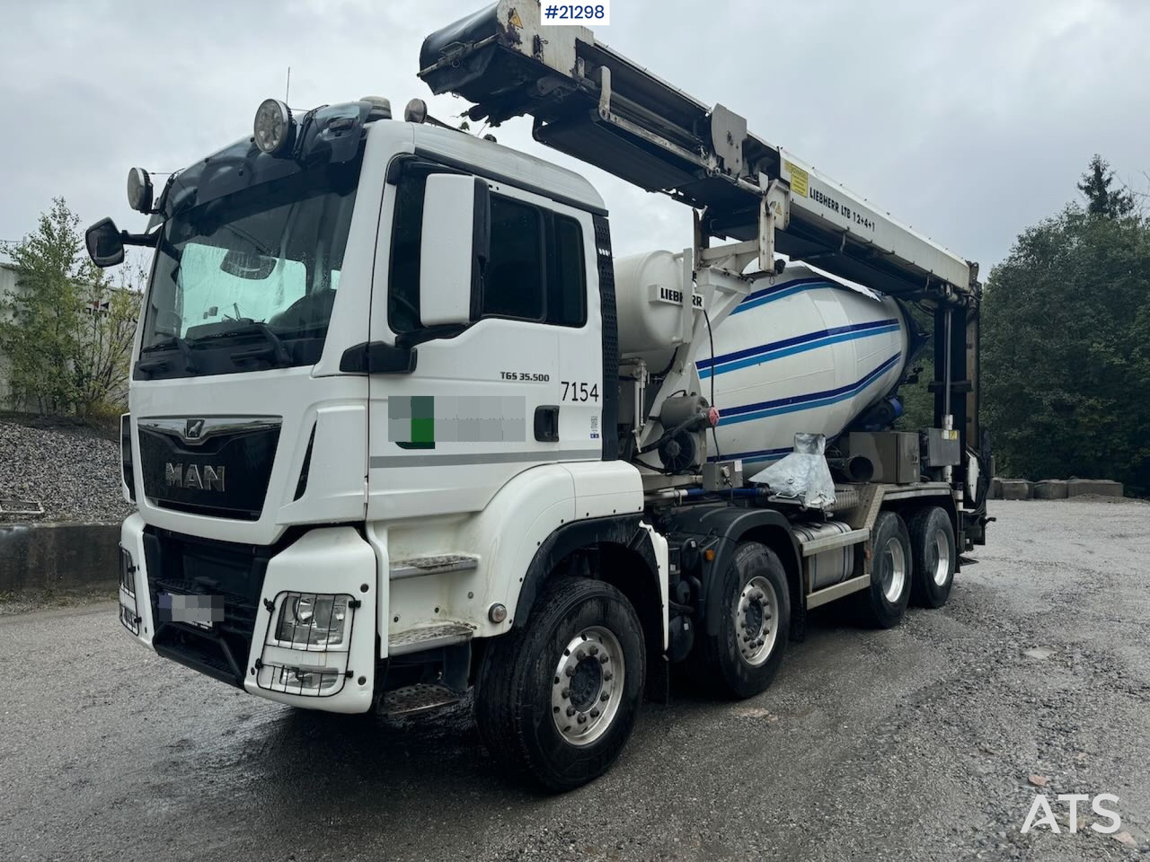 MAN TGS 35.500 - משאית מערבלת בטון: תמונה 1 MAN TGS 35.500 - משאית מערבלת בטון: תמונה 1