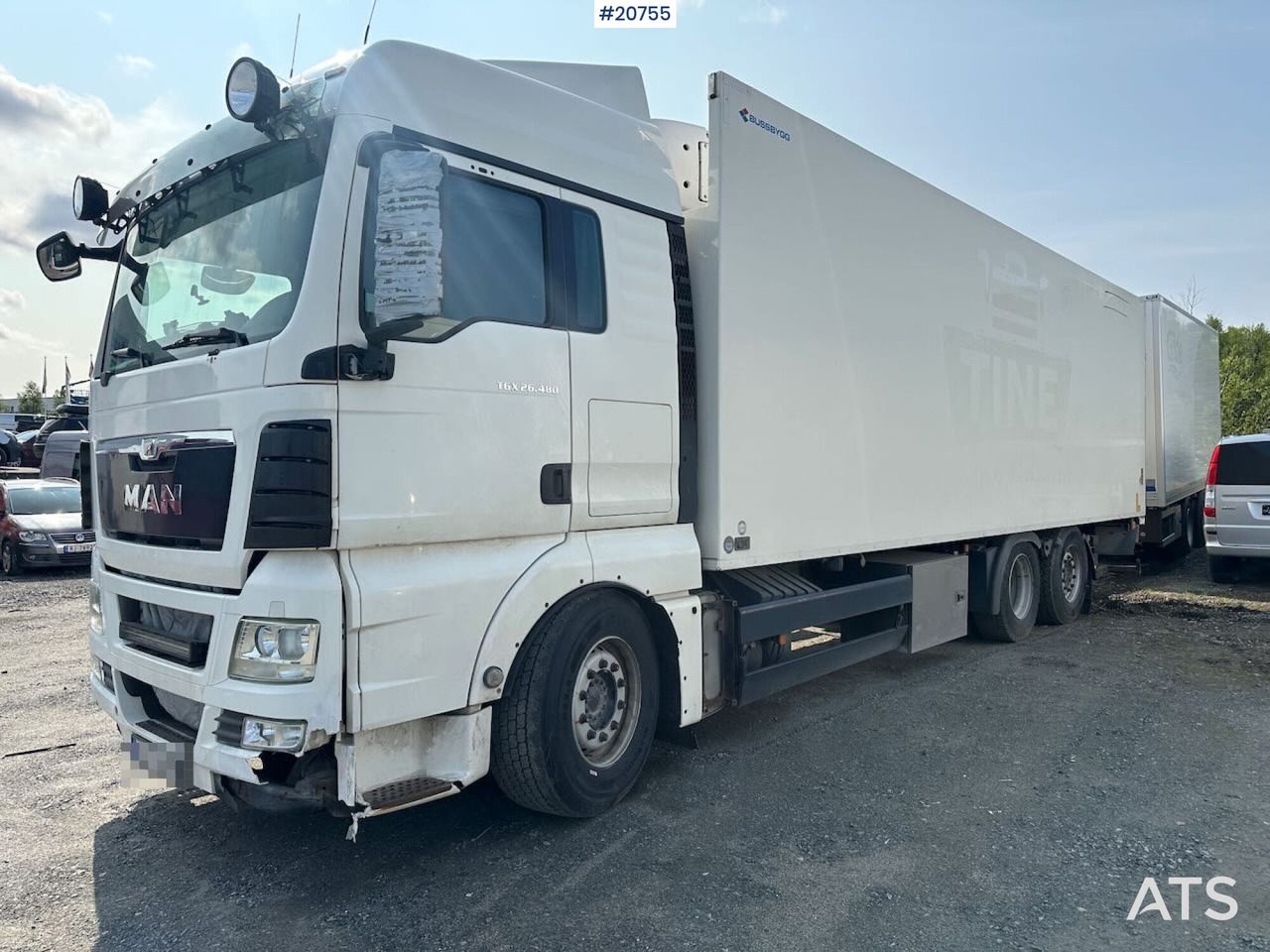 MAN TGX 26.480 - משאית תיבה: תמונה 2 MAN TGX 26.480 - משאית תיבה: תמונה 2