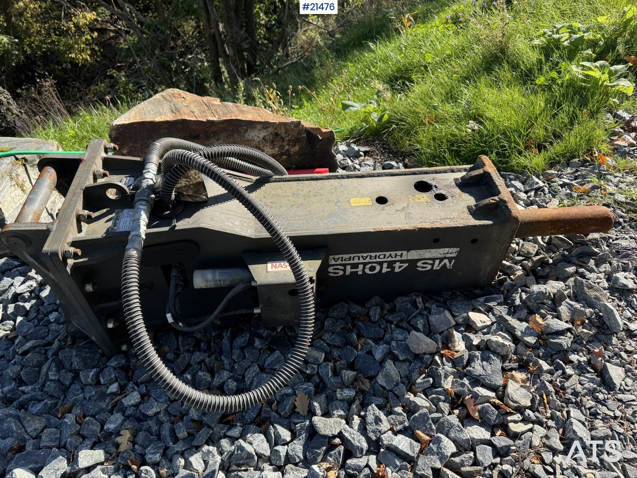 MSB corporation MS410HS Pigghammer m/ S50 feste - פטיש הידרולי: תמונה 2 MSB corporation MS410HS Pigghammer m/ S50 feste - פטיש הידרולי: תמונה 2