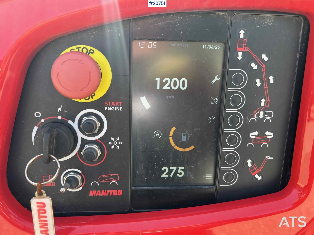 מוט טלסקופי Manitou 220 TJ+: תמונה 18