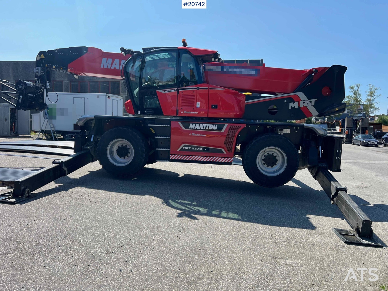 Manitou MRT 3570 - מפעיל טלסקופי: תמונה 2 Manitou MRT 3570 - מפעיל טלסקופי: תמונה 2