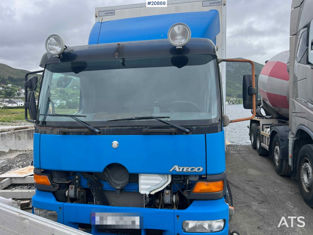 Mercedes 1523 4x2 skapbil m/ full sideåpning og lift Rep.objekt - משאית תיבה: תמונה 2 Mercedes 1523 4x2 skapbil m/ full sideåpning og lift Rep.objekt - משאית תיבה: תמונה 2