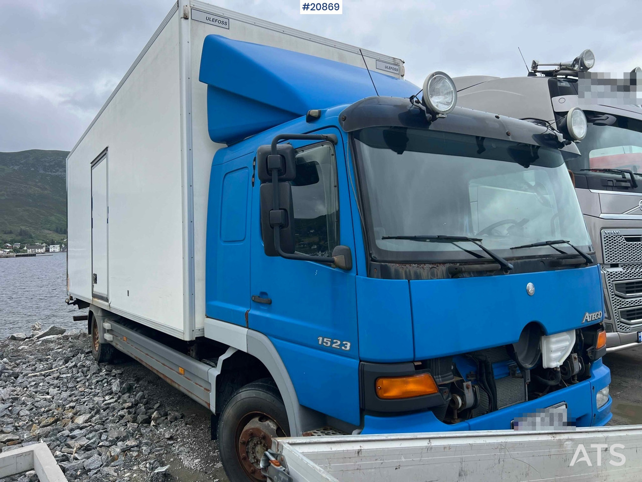Mercedes 1523 4x2 skapbil m/ full sideåpning og lift Rep.objekt - משאית תיבה: תמונה 4 Mercedes 1523 4x2 skapbil m/ full sideåpning og lift Rep.objekt - משאית תיבה: תמונה 4
