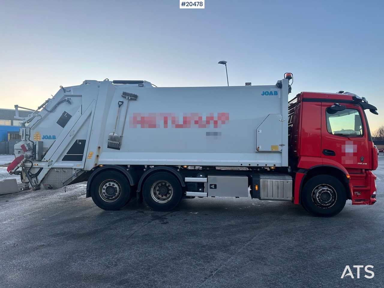 Mercedes 2021 - משאית אשפה: תמונה 5 Mercedes 2021 - משאית אשפה: תמונה 5