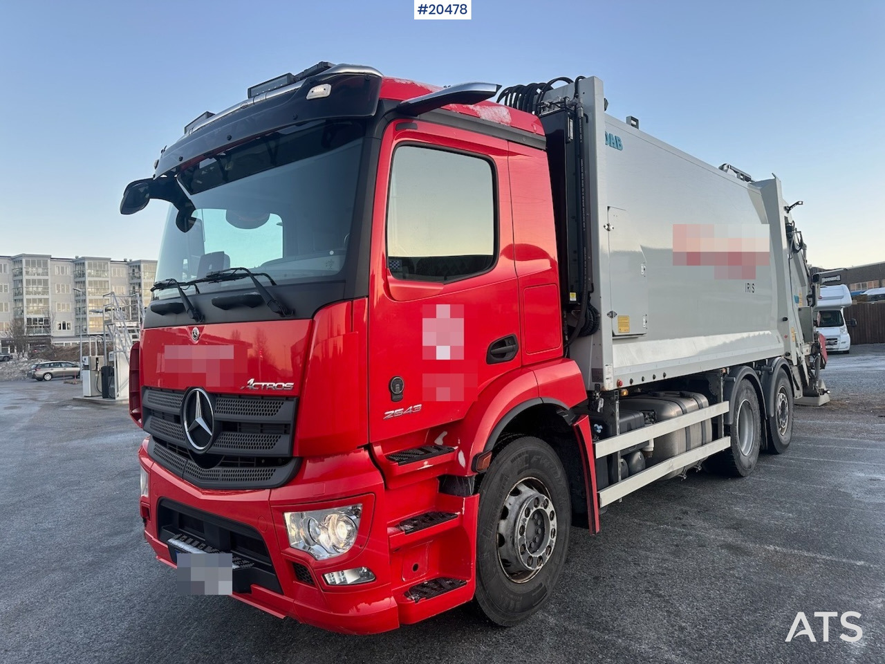 Mercedes 2021 - משאית אשפה: תמונה 2 Mercedes 2021 - משאית אשפה: תמונה 2
