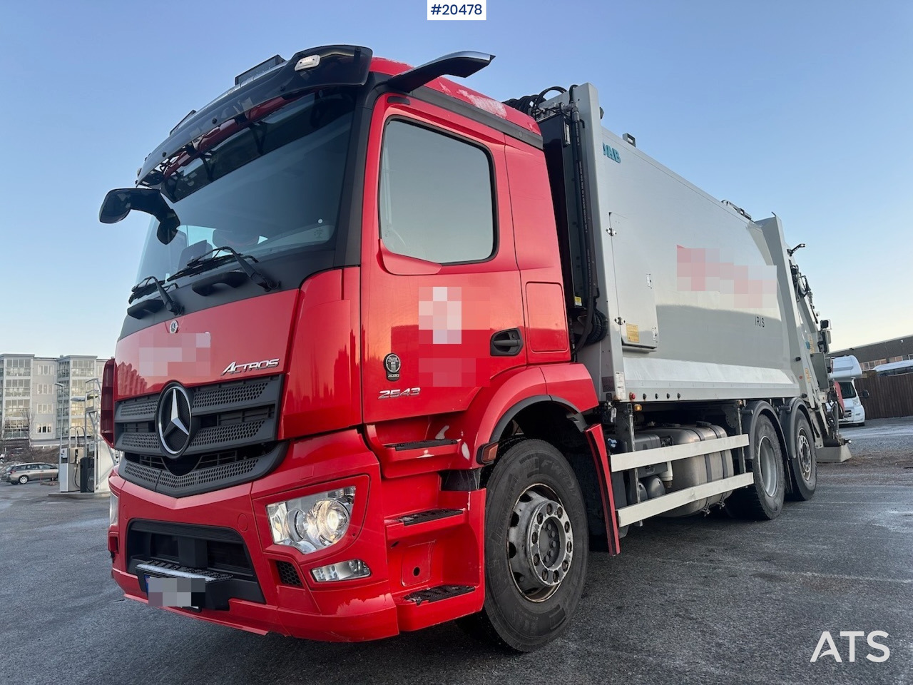 Mercedes 2021 - משאית אשפה: תמונה 1 Mercedes 2021 - משאית אשפה: תמונה 1