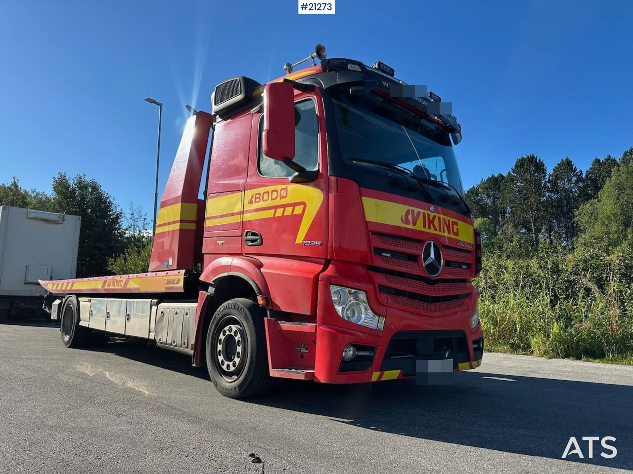 Mercedes ACTROS 1935 - משאית גרירה: תמונה 1 Mercedes ACTROS 1935 - משאית גרירה: תמונה 1