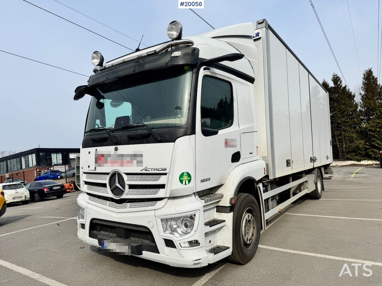 Mercedes Actros 1833 - משאית תיבה: תמונה 1 Mercedes Actros 1833 - משאית תיבה: תמונה 1