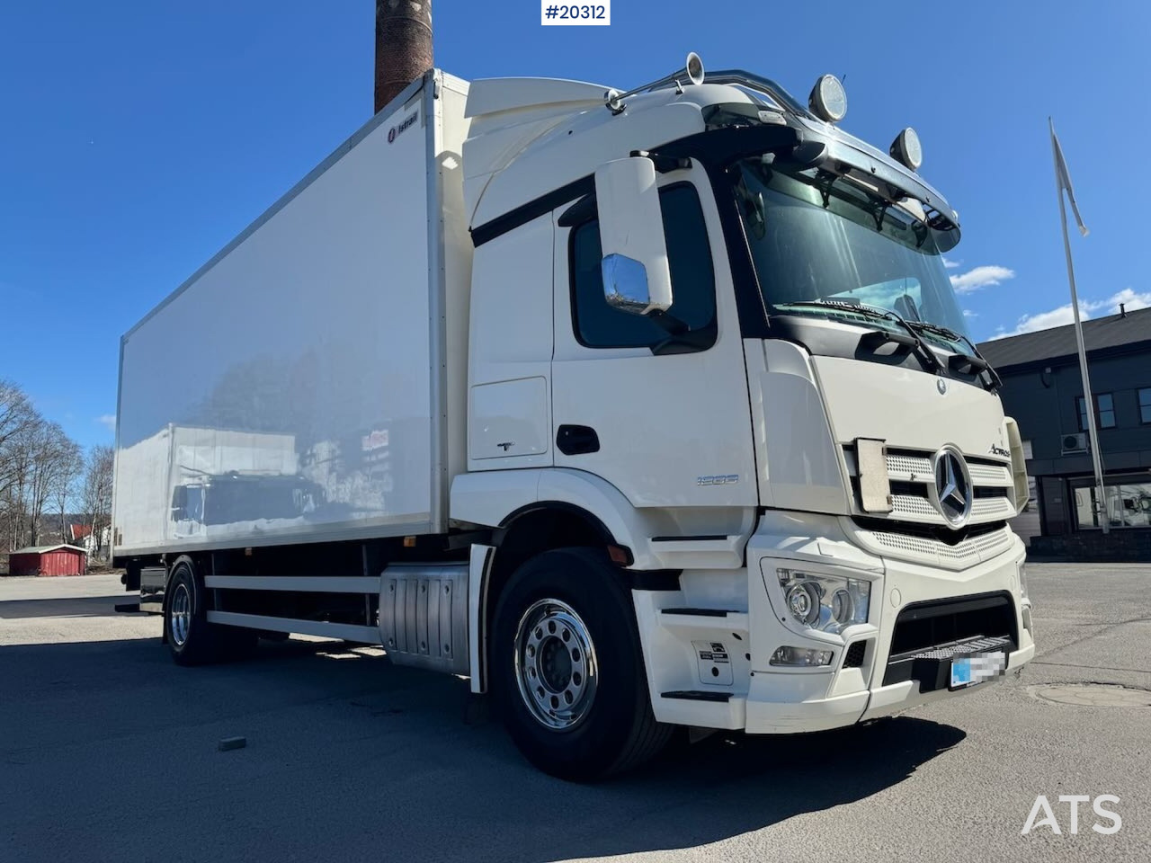 Mercedes Actros 1833 - משאית תיבה: תמונה 1 Mercedes Actros 1833 - משאית תיבה: תמונה 1